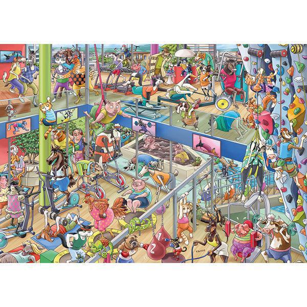 Pet Gym 1000 Piece Jigsaw Puzzle Heye