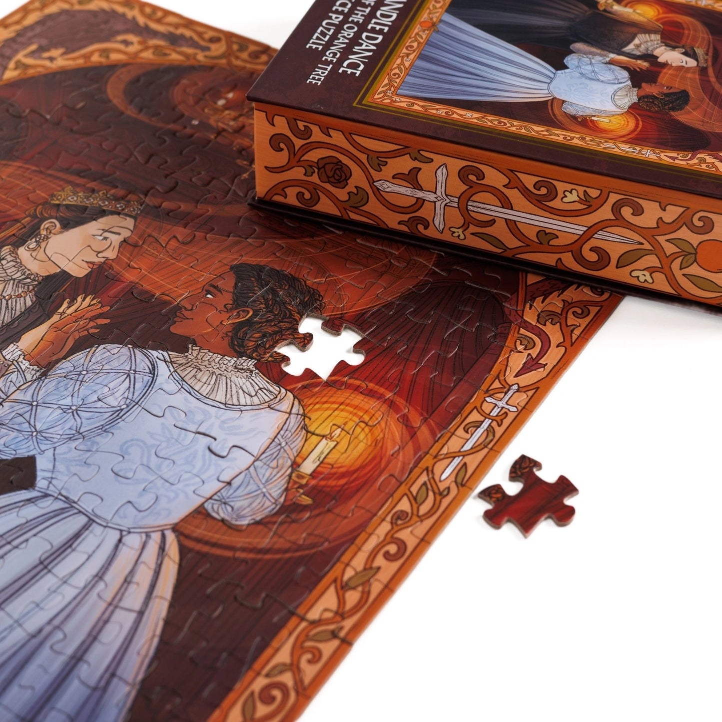 The Candle Dance - The Priory of the Orange Tree 250 Piece Jigsaw Puzzle KOT