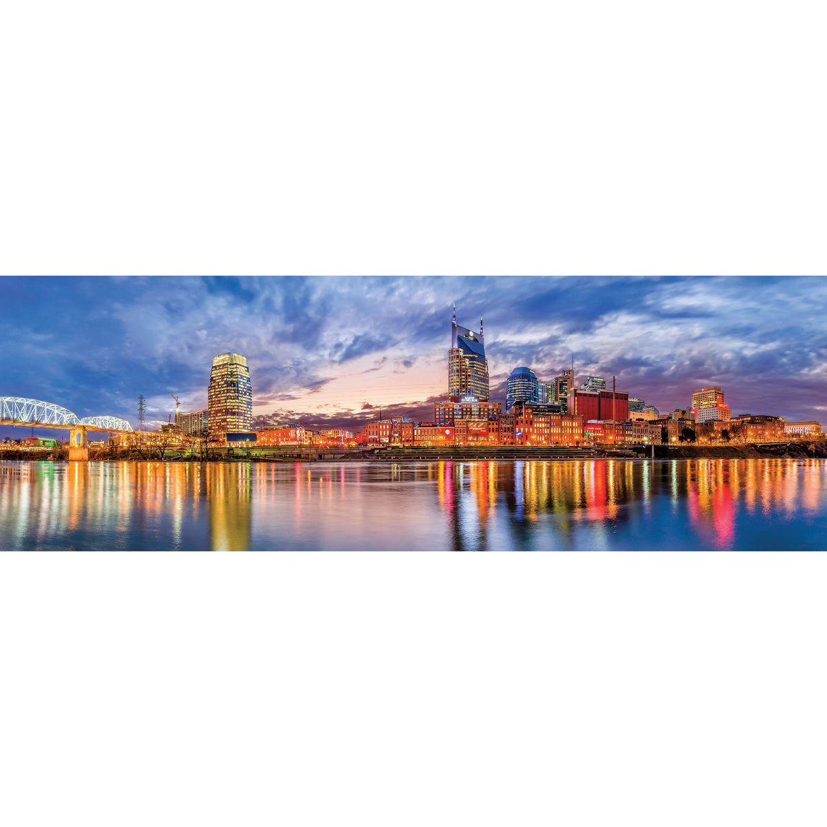 Nashville Tennessee 1000 Piece Panoramic Jigsaw Puzzle MasterPieces