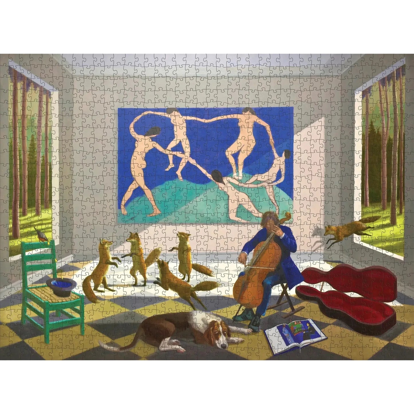 Dance by Kathryn Freeman 1000 Piece Jigsaw Puzzle Pomegranate