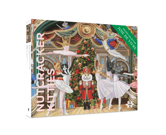 Nutcracker Kitties by Carol Lew 1000 Piece Jigsaw Puzzle Pomegranate
