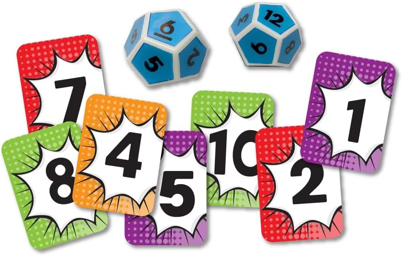 Math Match - Educational Dice & Card Game - Scholastic