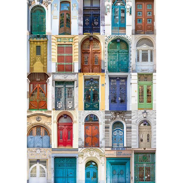 Viennese Doors 1000 Piece Jigsaw Puzzle Piatnik