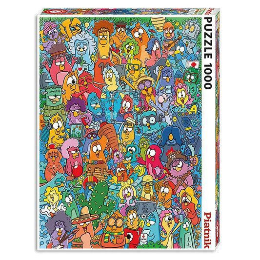 Birds by José Vilchez 1000 Piece Jigsaw Puzzle Piatnik