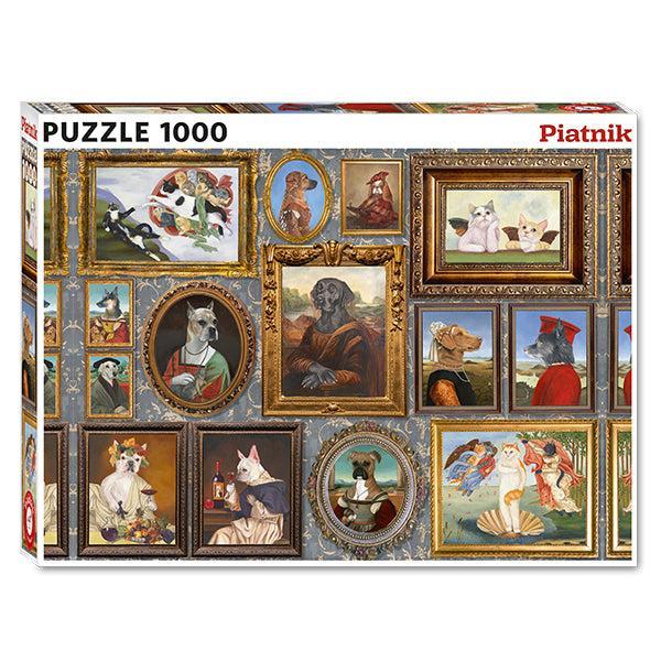 Renaissance Menagerie Gallery 1000 Piece Jigsaw Puzzle Piatnik