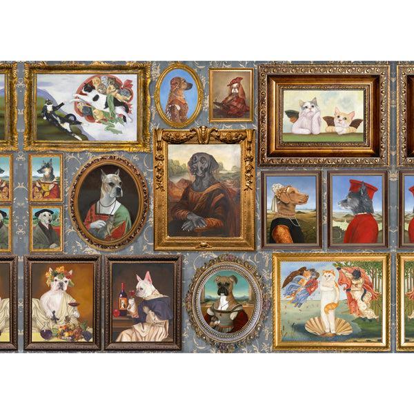 Renaissance Menagerie Gallery 1000 Piece Jigsaw Puzzle Piatnik