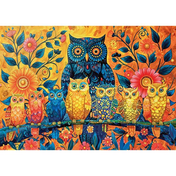 Owls 1000 Piece Jigsaw Puzzle Piatnik