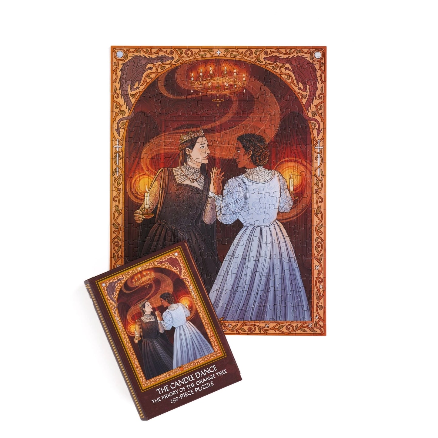 The Candle Dance - The Priory of the Orange Tree 250 Piece Jigsaw Puzzle KOT