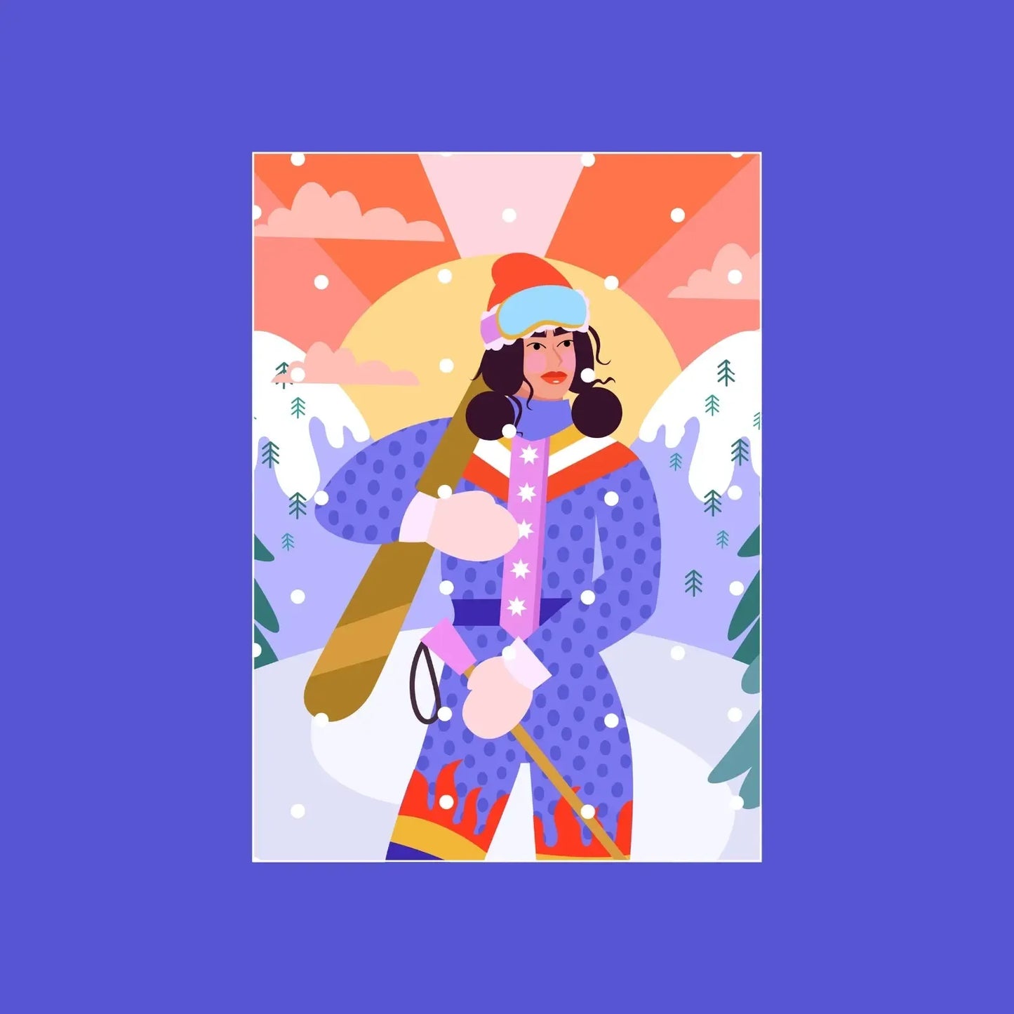 Ski Ya Later 99 Piece Mini Jigsaw Puzzle Puzzledly