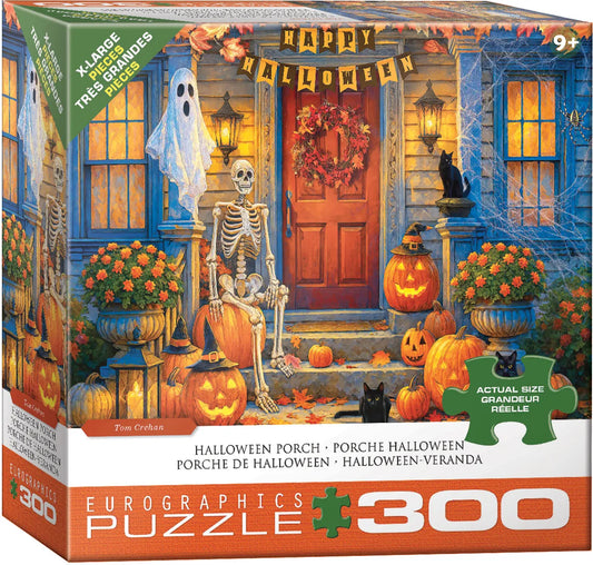 Halloween Porch 300 Piece Jigsaw Puzzle Eurographics