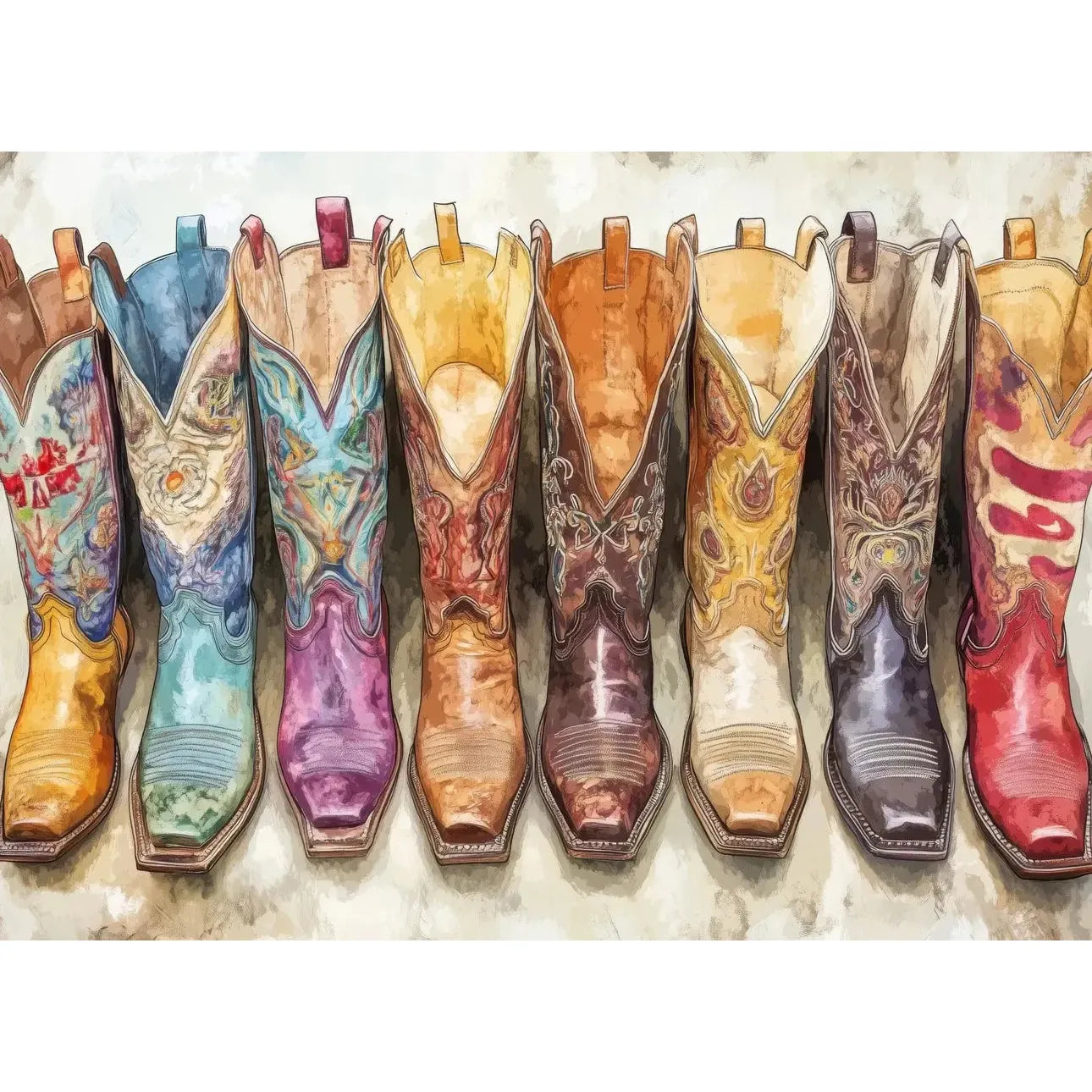 Kickin' Up Dust 1000 Piece Jigsaw Puzzle Snappy