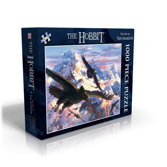 The Hobbit Bilbo & the Eagles 1000 Piece Jigsaw Puzzle Kosmos