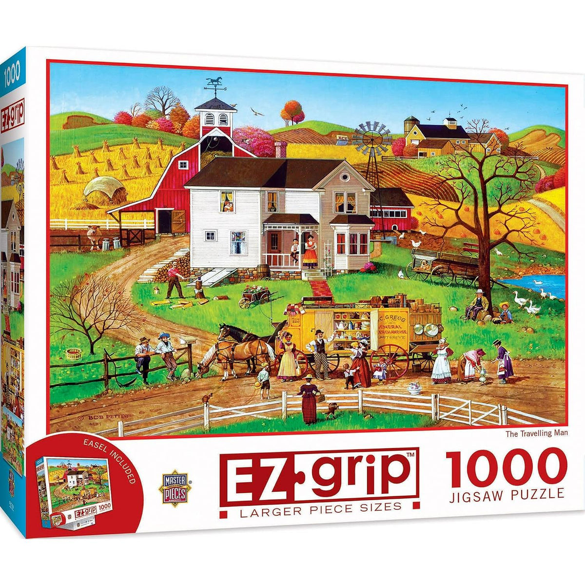The Travelling Man 1000 Piece EZ-Grip Jigsaw Puzzle MasterPieces