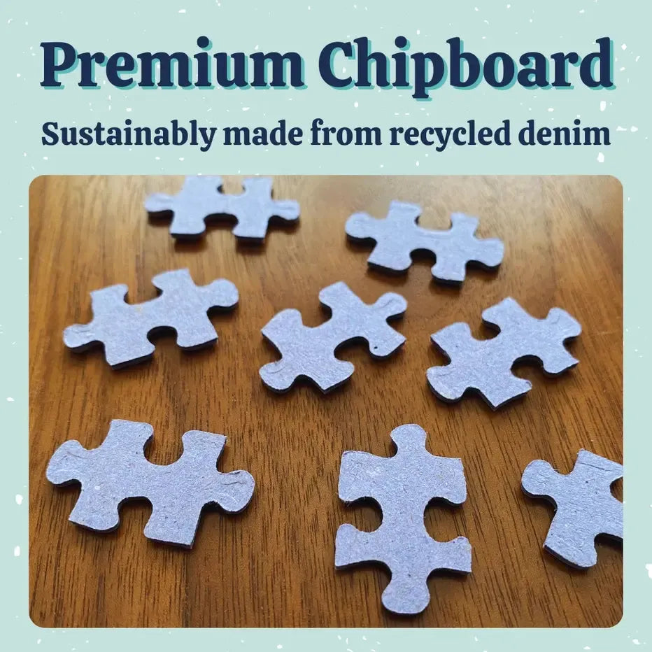 Snowed In, Snuggled Up 1000 Piece Jigsaw Puzzle Snappy