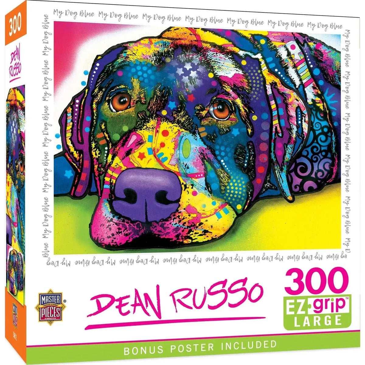 My Dog Blue Dean Russo 300 Piece EZ-Grip Jigsaw Puzzle MasterPieces