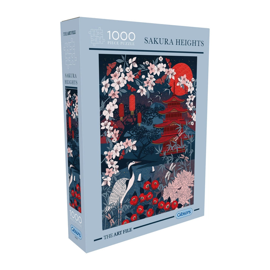 Sakura Heights 1000 Piece Jigsaw Puzzle Gibsons