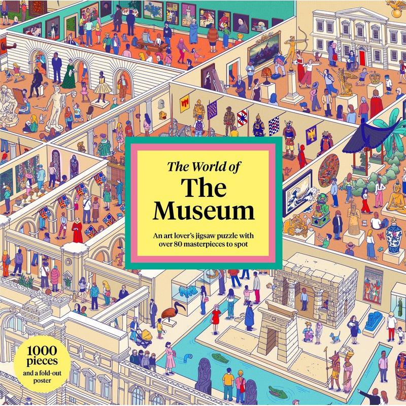 The World of the Museum 1000 Piece Jigsaw Puzzle Laurence King