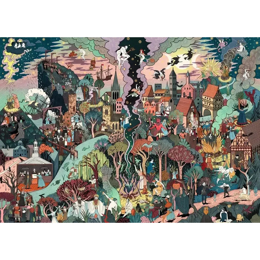 The World of Witches 1000 Piece Jigsaw Puzzle Laurence King
