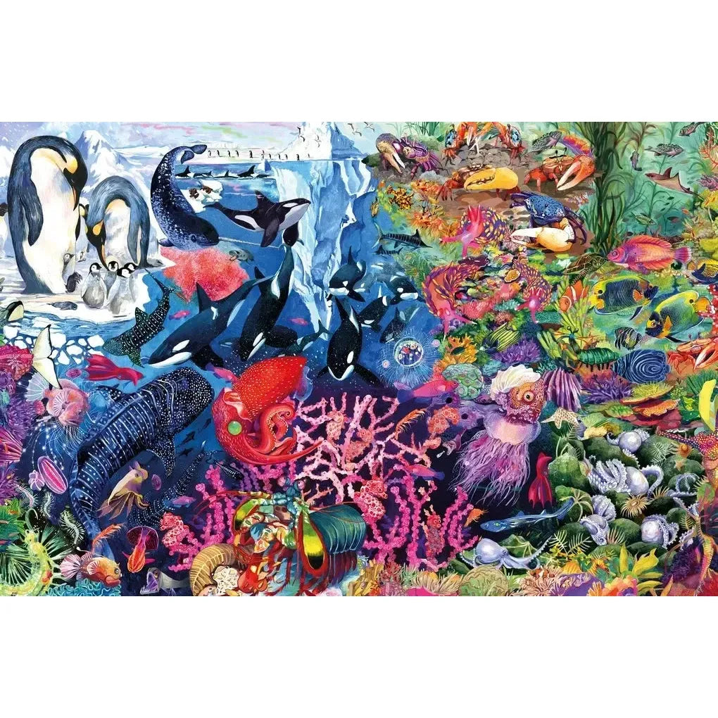 Into the Deep 180 Piece Sharing Jigsaw Puzzle Laurence King