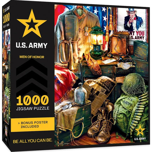 Men of Honor US Army 1000 Piece Jigsaw Puzzle MasterPieces