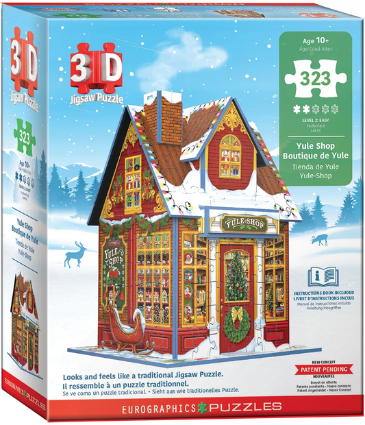Yule Shop 323 Piece 3D Jigsaw Puzzle Eurographics