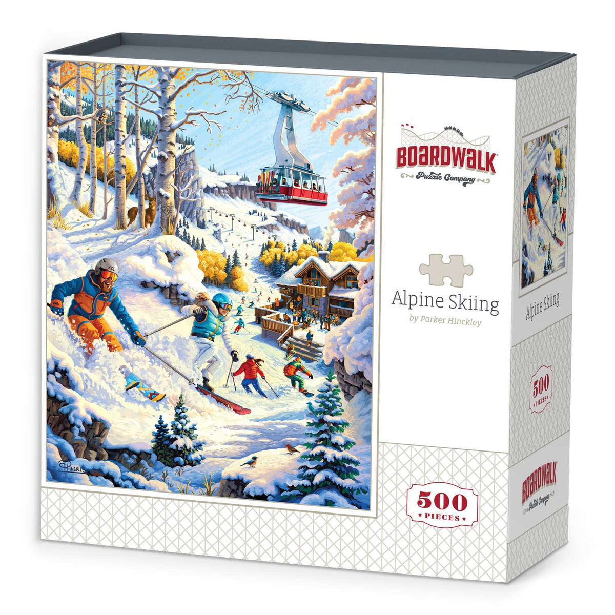 Alpine Skiing 500 Piece Jigsaw Puzzle Boardwalk