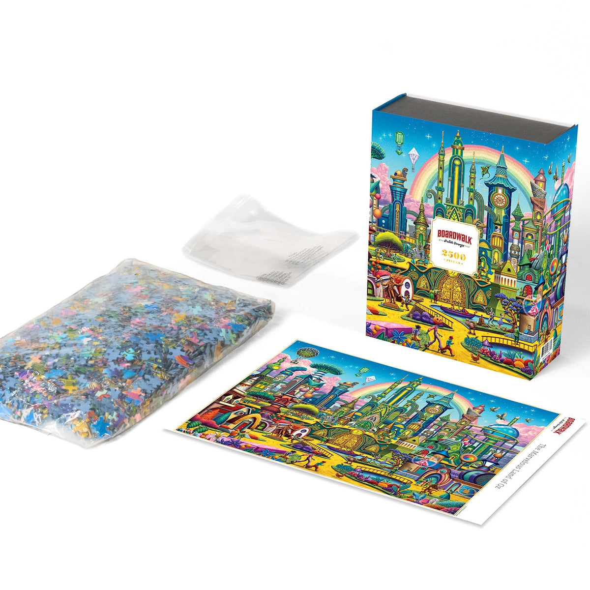 The Marvelous Land of Oz 2500 Piece Collector's Jigsaw Puzzle Boardwalk