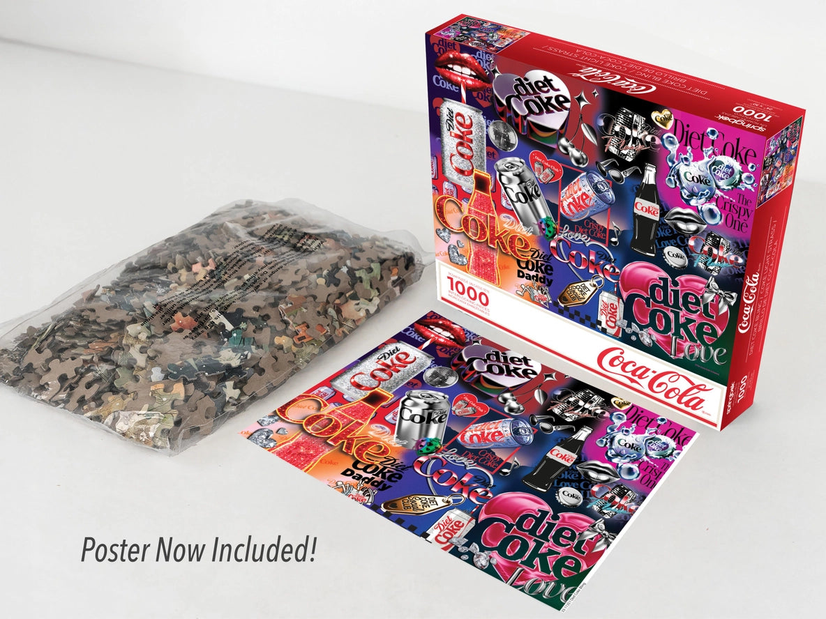 Diet Coke Bling 1000 Piece Jigsaw Puzzle Springbok