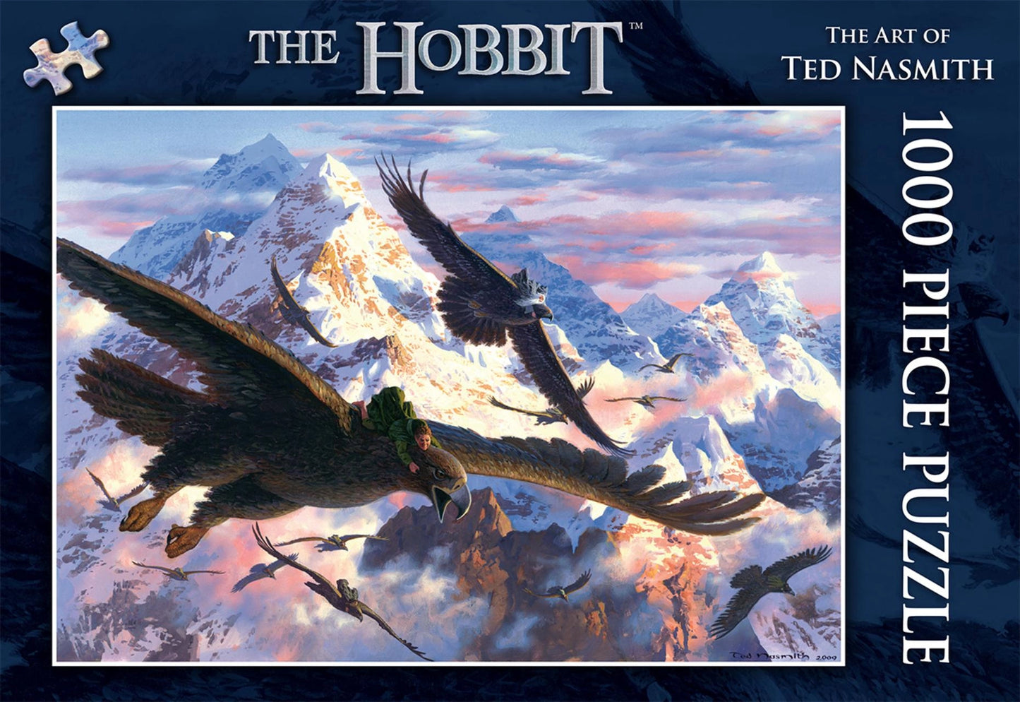 The Hobbit Bilbo & the Eagles 1000 Piece Jigsaw Puzzle Kosmos