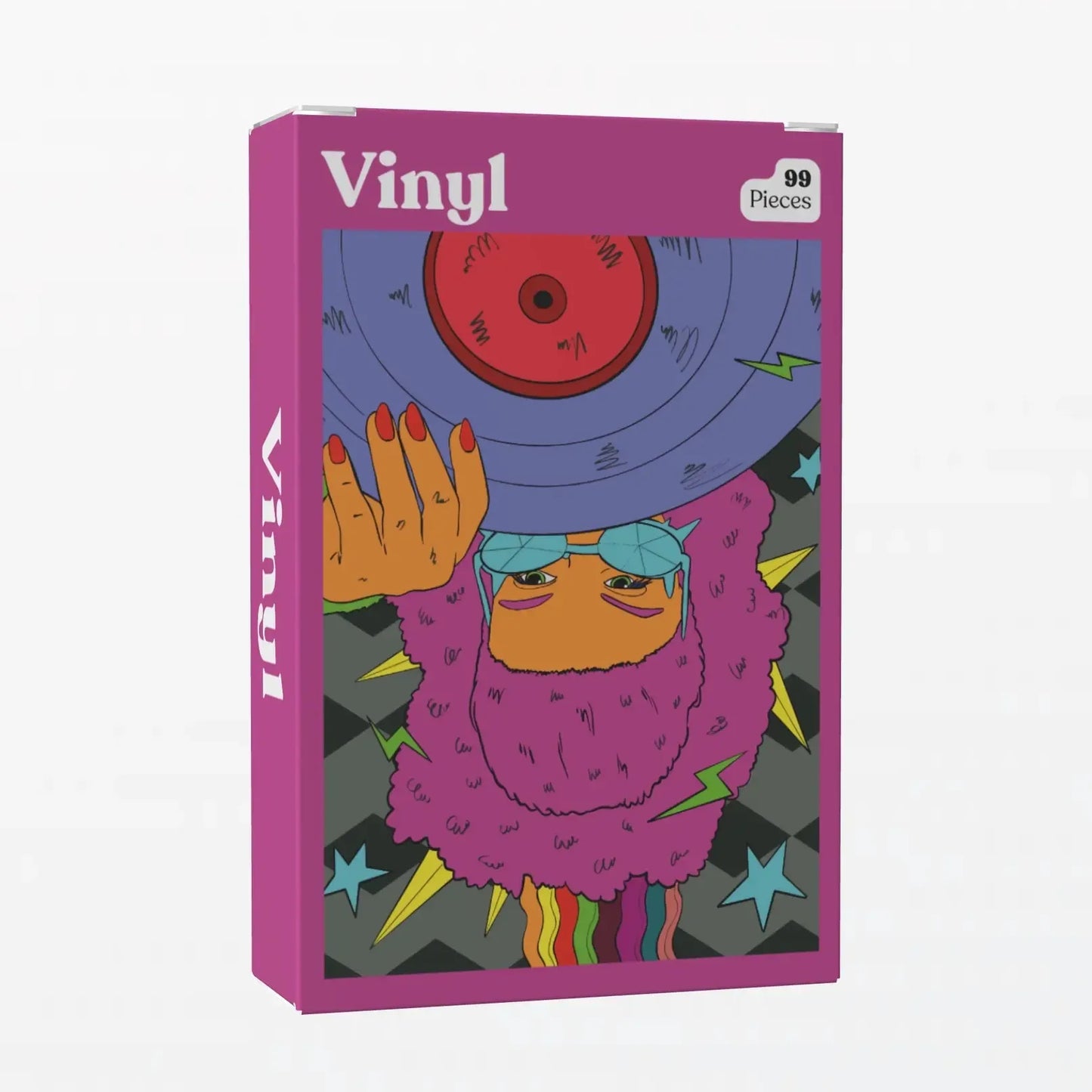 Vinyl 99 Piece Mini Jigsaw Puzzle Puzzledly