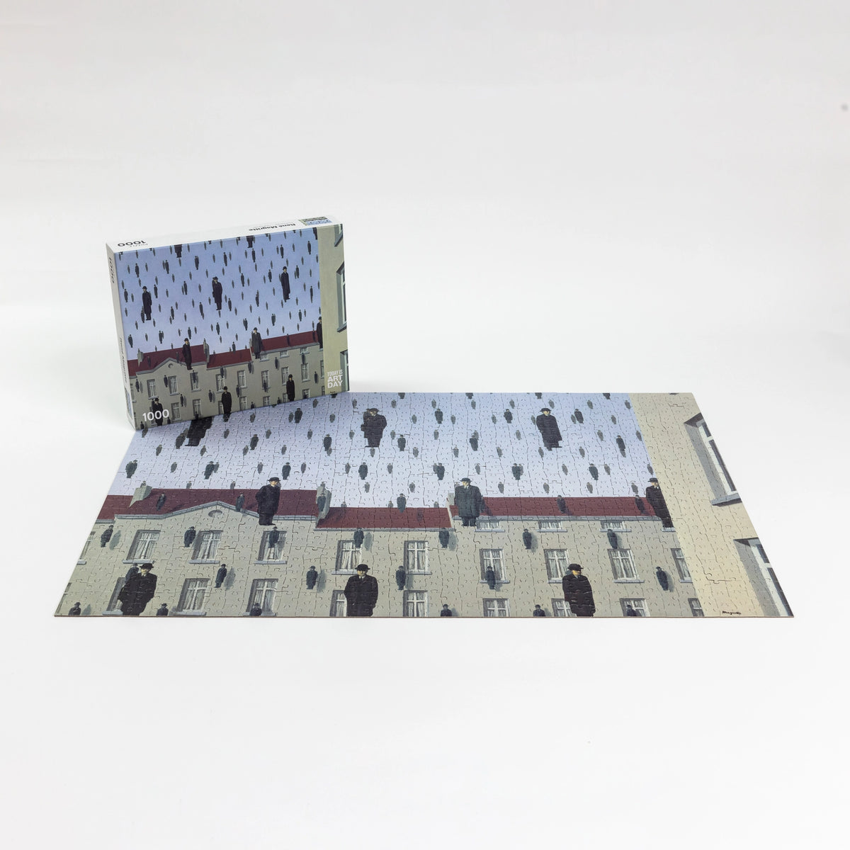 Golconda by René Magritte 1000 Piece Jigsaw Puzzle TIAD