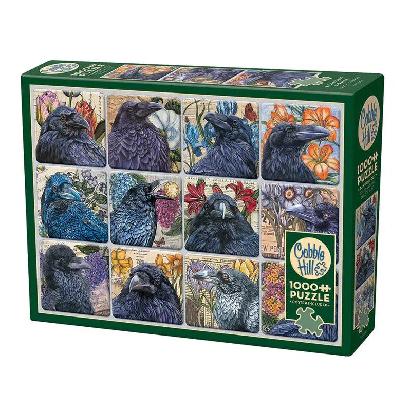 A Constable of Ravens 1000 Piece Jigsaw Puzzle Cobble Hill