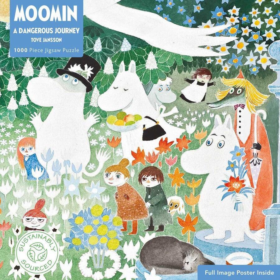 A Dangerous Journey Moomin 1000 Piece Jigsaw Puzzle Flame Tree