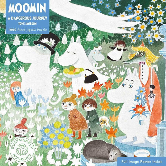 A Dangerous Journey Moomin 1000 Piece Jigsaw Puzzle Flame Tree
