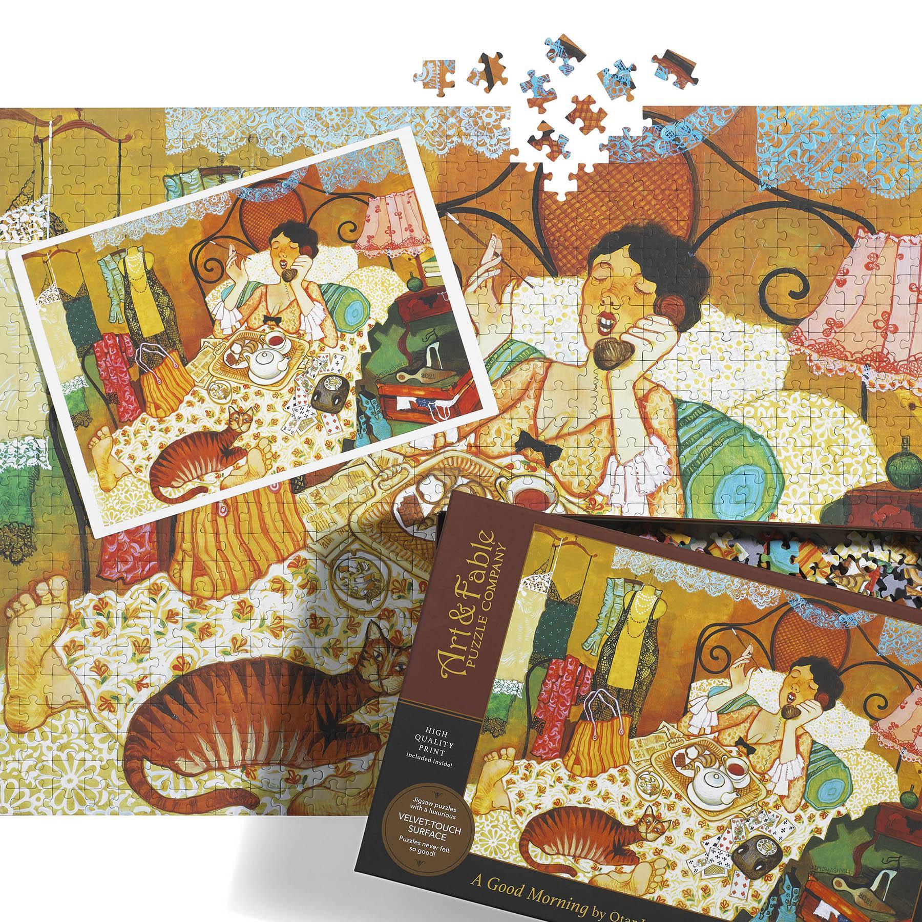 A Good Morning 750 Piece Premium Jigsaw Puzzle Art & Fable