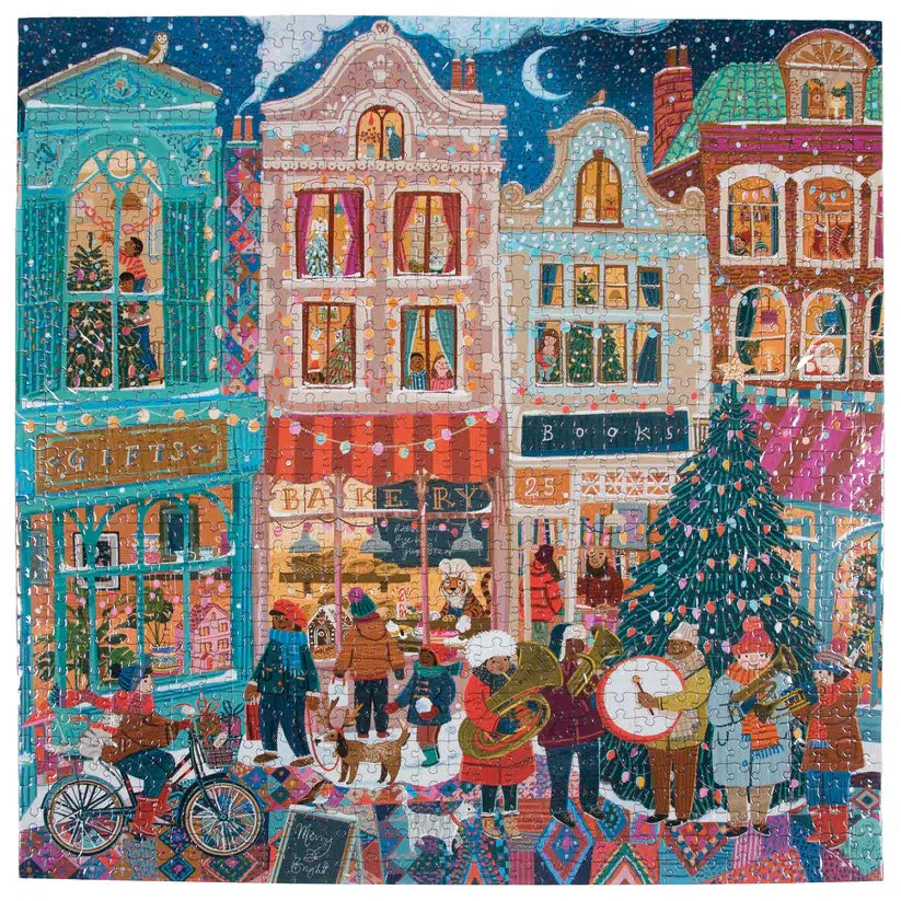 A Happy Holiday 1000 Piece Jigsaw Puzzle eeBoo