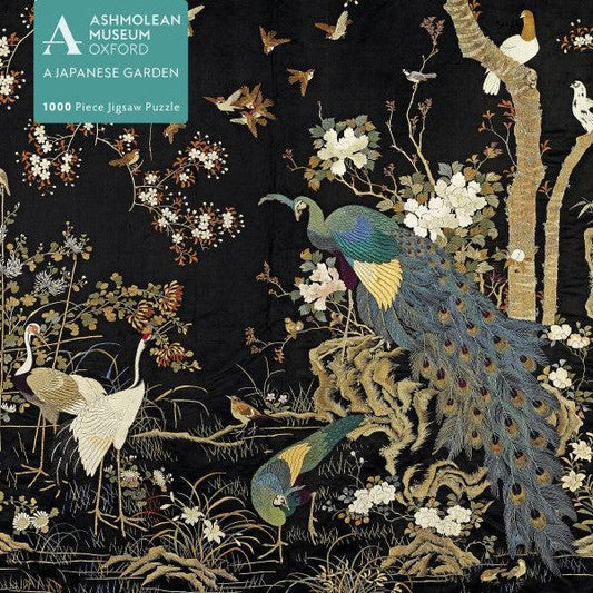 A Japanese Garden 1000 Piece Jigsaw Puzzle Flame Tree