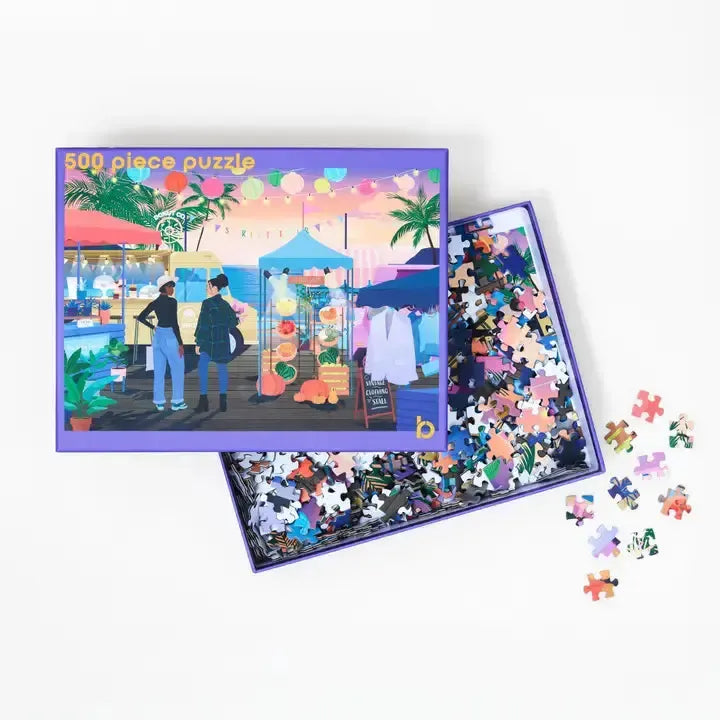 A Makers Market 500 Piece Soft Touch Jigsaw Puzzle Be Rooted