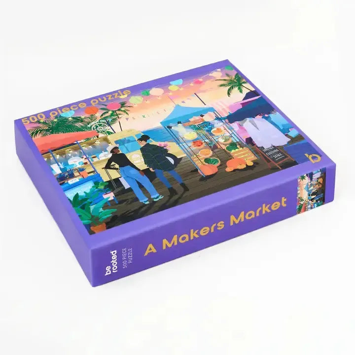 A Makers Market 500 Piece Soft Touch Jigsaw Puzzle Be Rooted