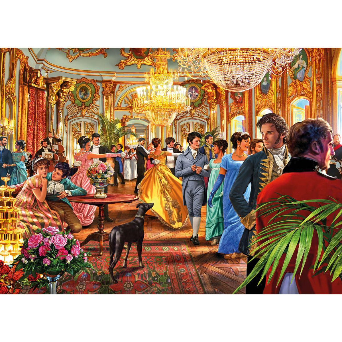 A Regency Affair 1000 Piece Jigsaw Puzzle Gibsons