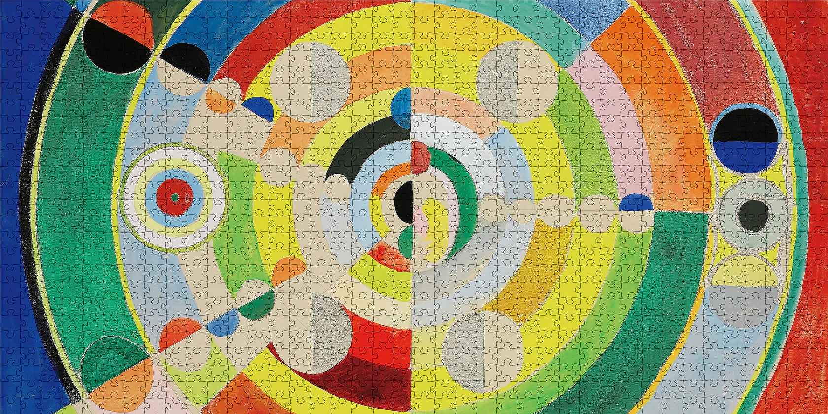 Relief-Disques by Robert Delaunay 1000 Piece Jigsaw Puzzle Pomegranate