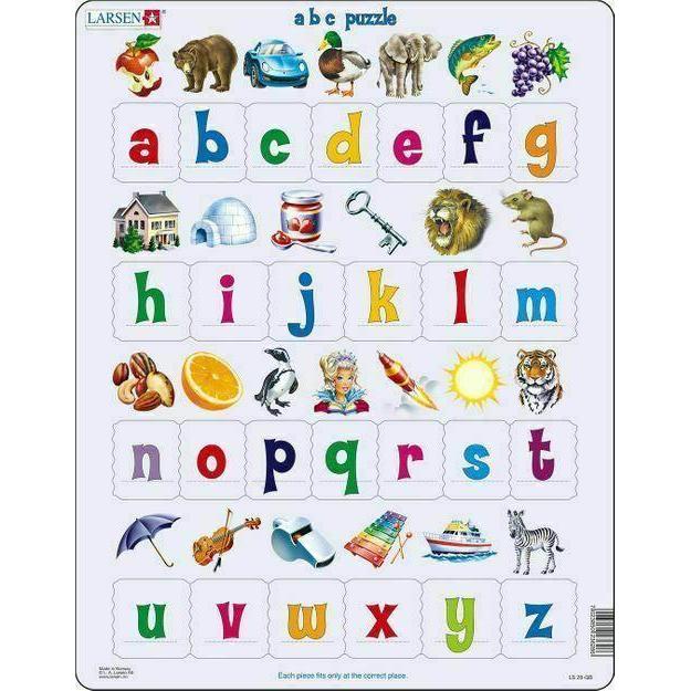 ABC Alphabet 26 Piece Tray Jigsaw Puzzle Larsen – Puzzle Merchant