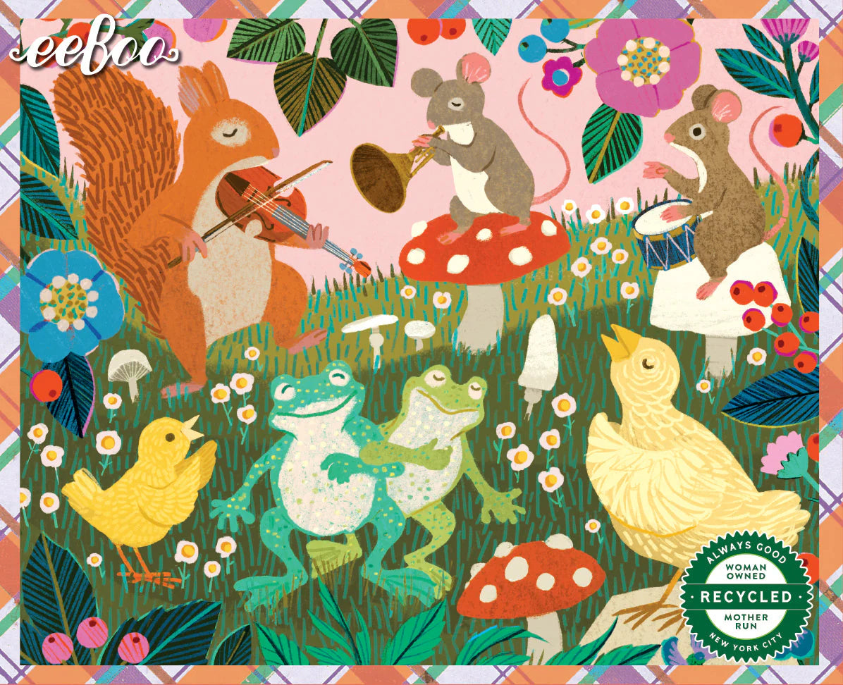 Set of 4 Victoria Ball 36 Piece Mini Jigsaw Puzzles eeBoo