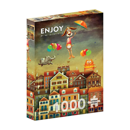 Above the City 1000 Piece Jigsaw Puzzle Enjoy