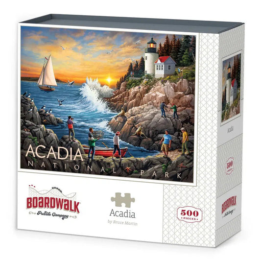 Acadia National Park 500 Piece Jigsaw Puzzle Boardwalk