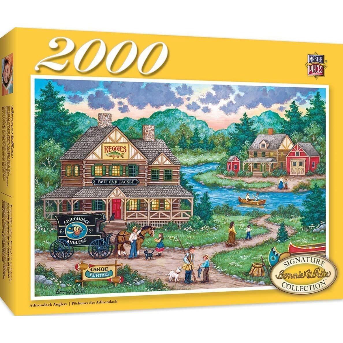 Adirondack Anglers 2000 Piece Jigsaw Puzzle MasterPieces