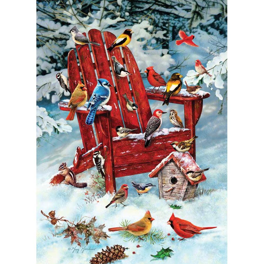 Adirondack Birds 1000 Piece Jigsaw Puzzle Cobble Hill