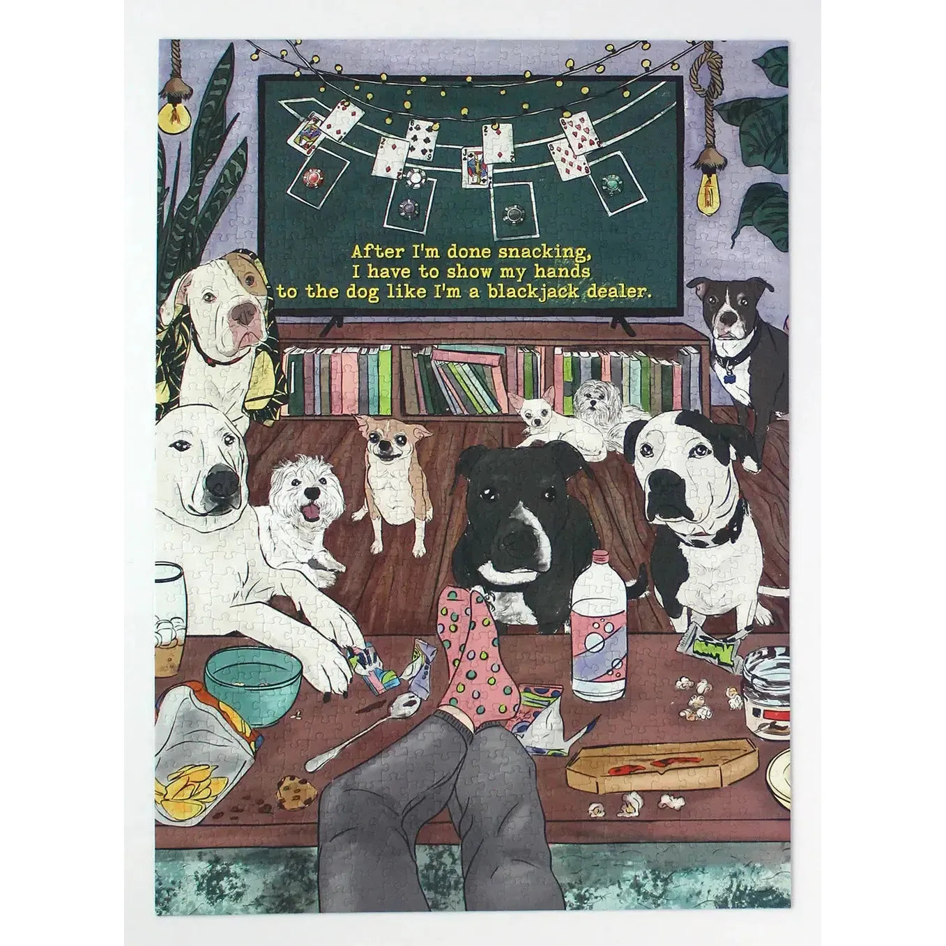After I'm done snacking... 1000 Piece Soft Touch Jigsaw Puzzle Ellembee