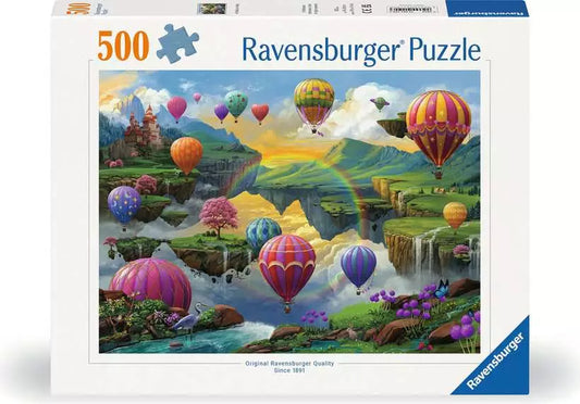 Air Balloon Valley by Nathanael Mortens 500 Piece Jigsaw Puzzle Ravensburger