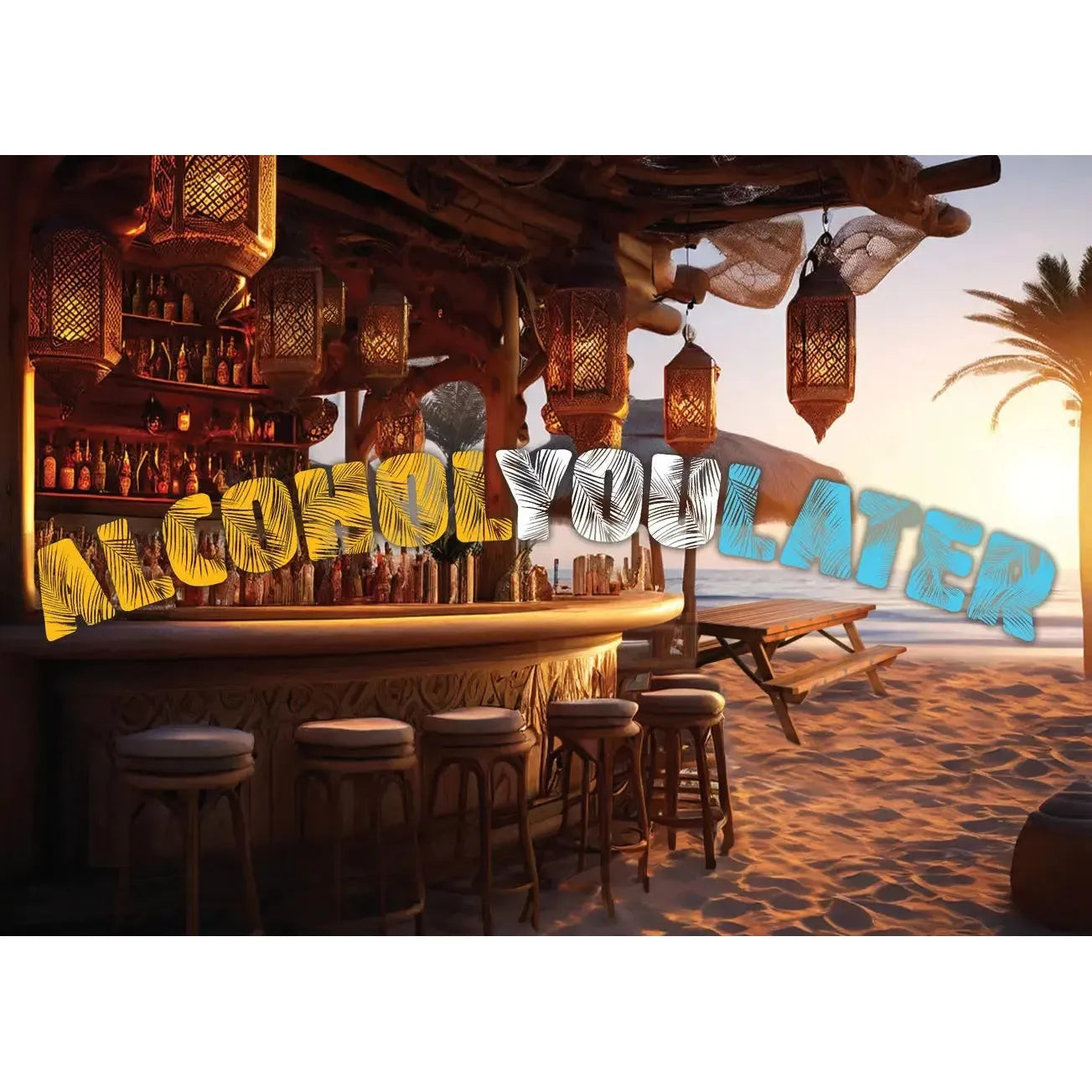 Alcoholyoulater 1000 Piece Jigsaw Puzzle WTF